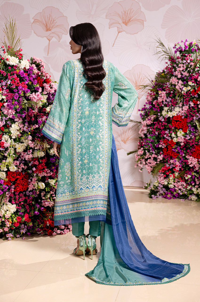 Sareen Shirt and silk dupatta